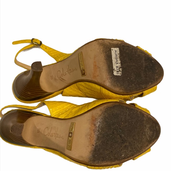 Cole Haan slingback stiletto sandal shoe 7B - Picture 6 of 11